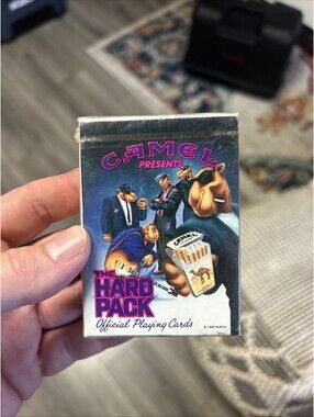 Playing Cards Joe Camel The Hard Pack New Sealed 1991 Camel Poker Vintage